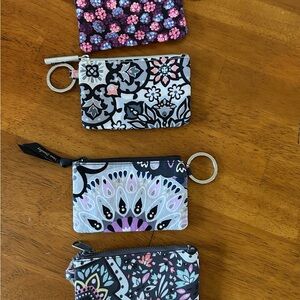 Vera Bradley Floral Key & Card Holders - Multicolor